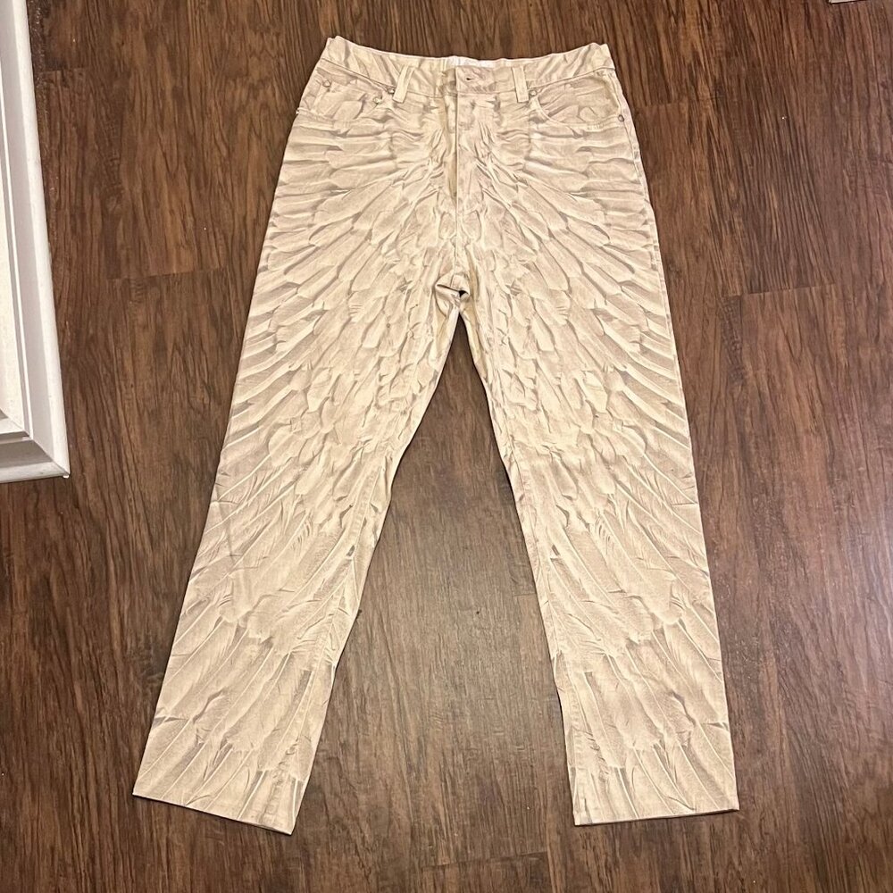 Roberto Cavalli Feather Pants